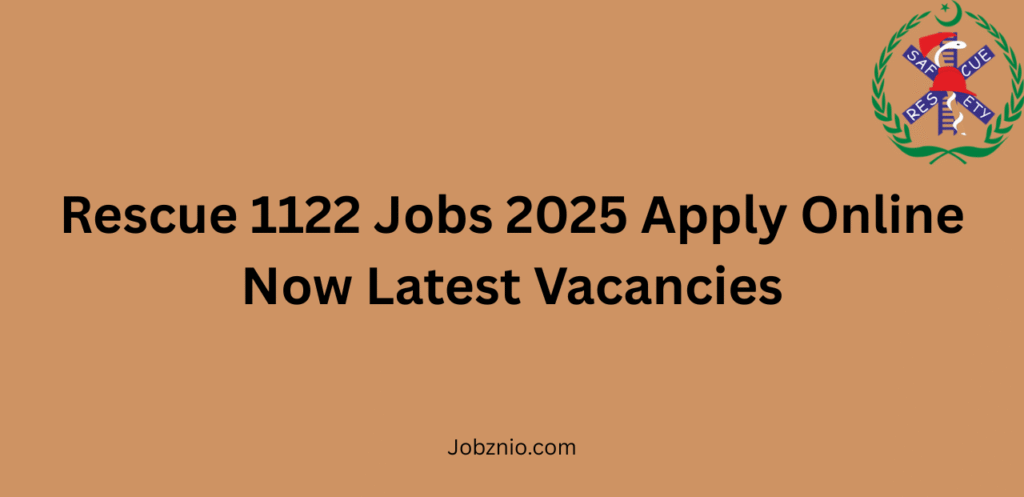 Rescue 1122 Jobs 2025
